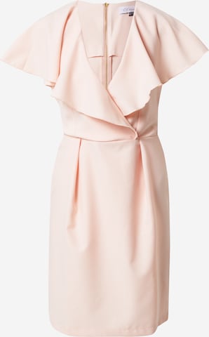 Closet London Коктейльное платье в Ярко-розовый: спереди
