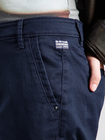 Tapered Pantaloni eleganți 'Kate' de la G-STAR pe albastru