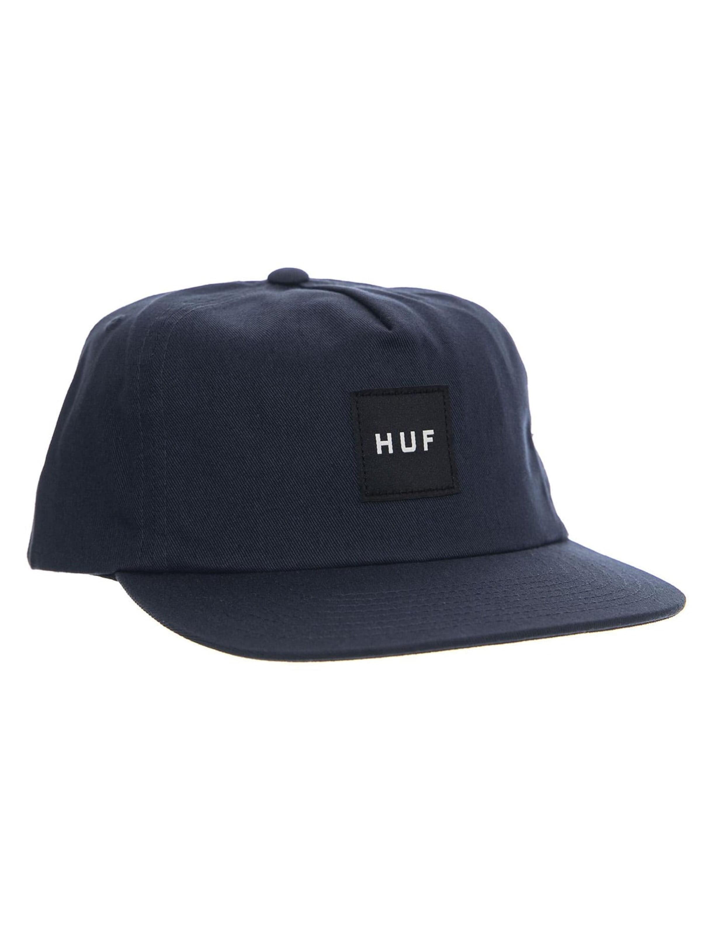 Cappello da baseball 'ESS. Unstructured Box SN' di HUF in blu: frontale