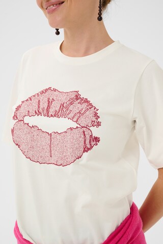 T-shirt 'CUemba' CULTURE en blanc