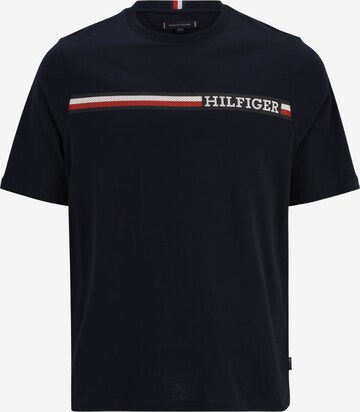 Tommy Hilfiger Big & Tall Bluser & t-shirts i blå: forside