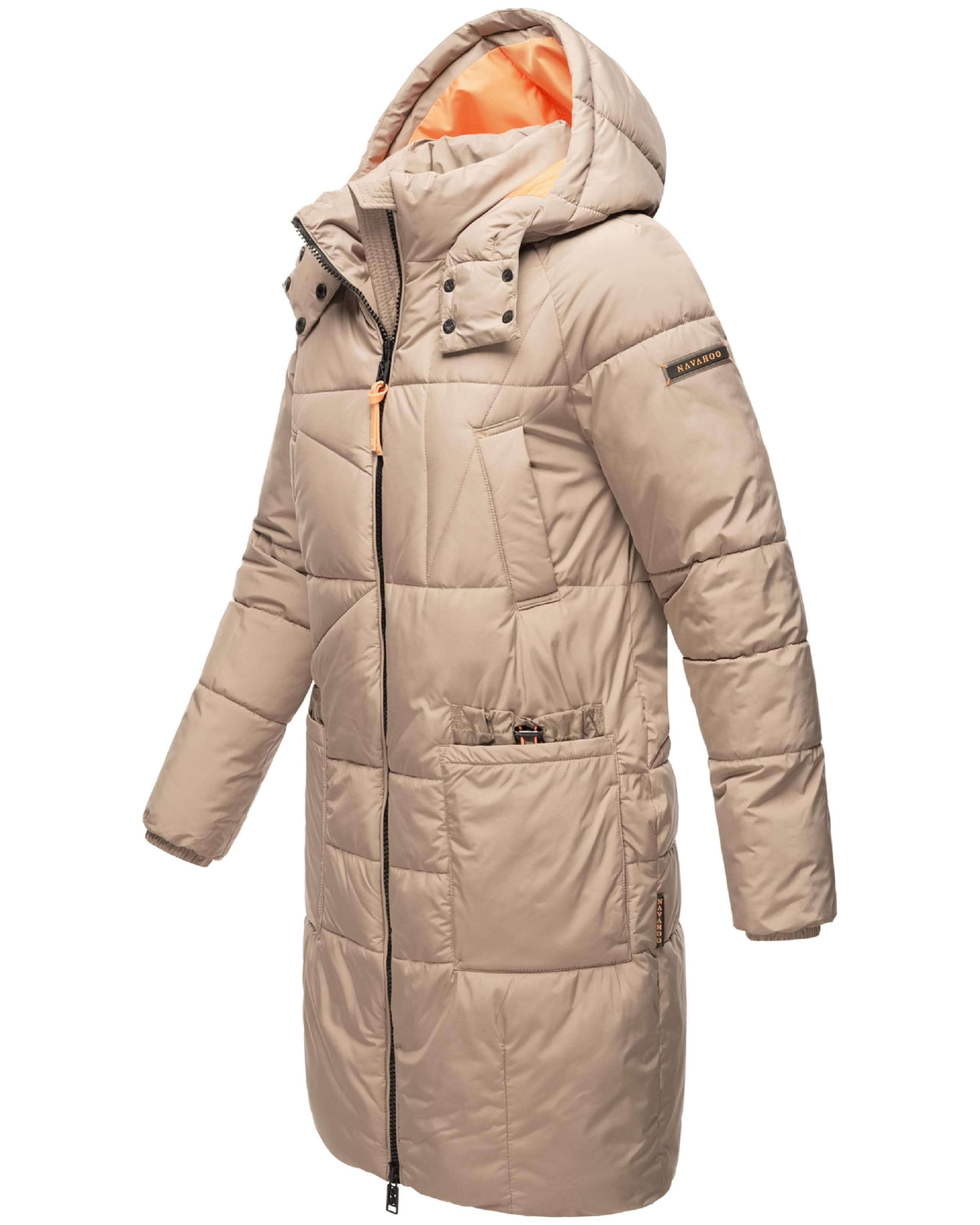 NAVAHOO Vinterkappa 'Bliblablubb 14' i grå