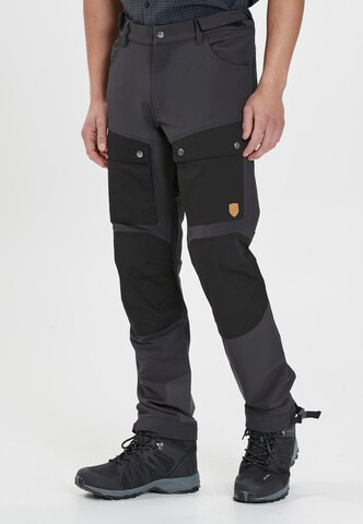 Whistler Regular Workout Pants 'Beina' in Grey: front