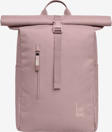 Zaino di Got Bag in rosa: frontale