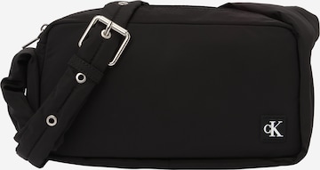 Calvin Klein Jeans - Bolso de hombro en negro: frente