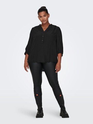 ONLY Carmakoma Bluse i sort