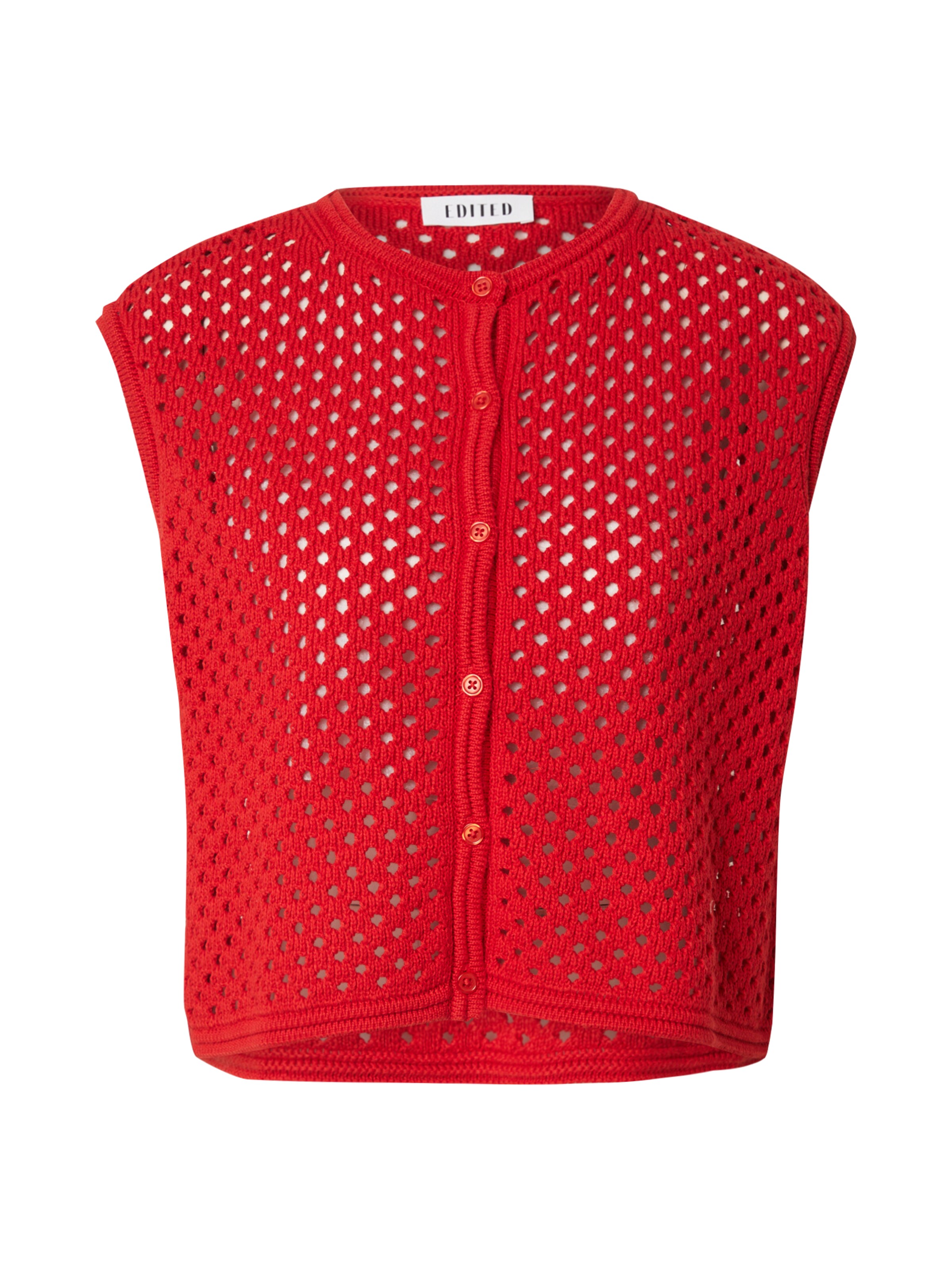 Gilet 'Mina' EDITED en rouge : devant