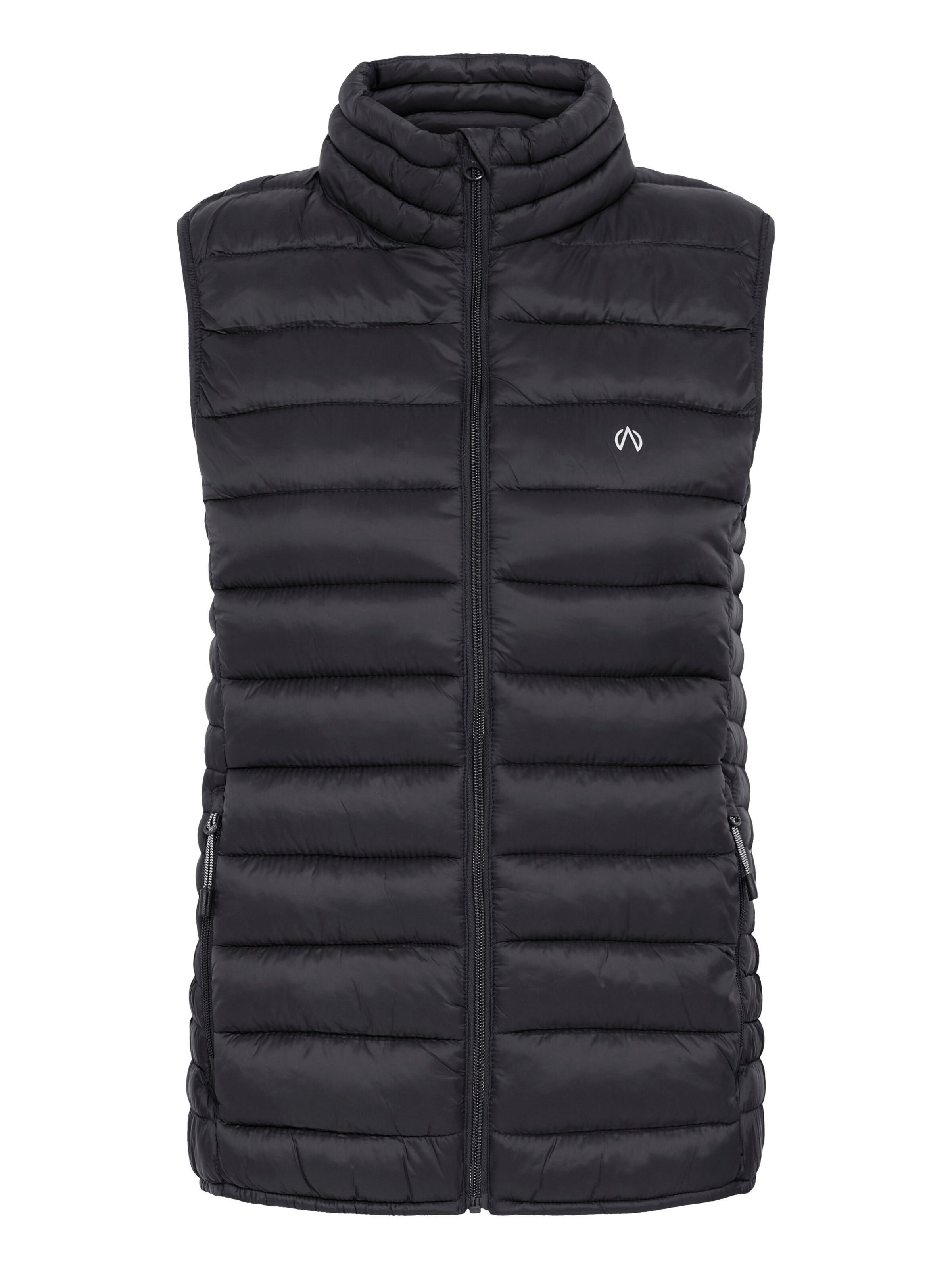 North Bend - Chaleco deportivo 'Edona W CFT+' en negro: frente