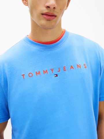 Tommy Jeans - Camiseta en azul