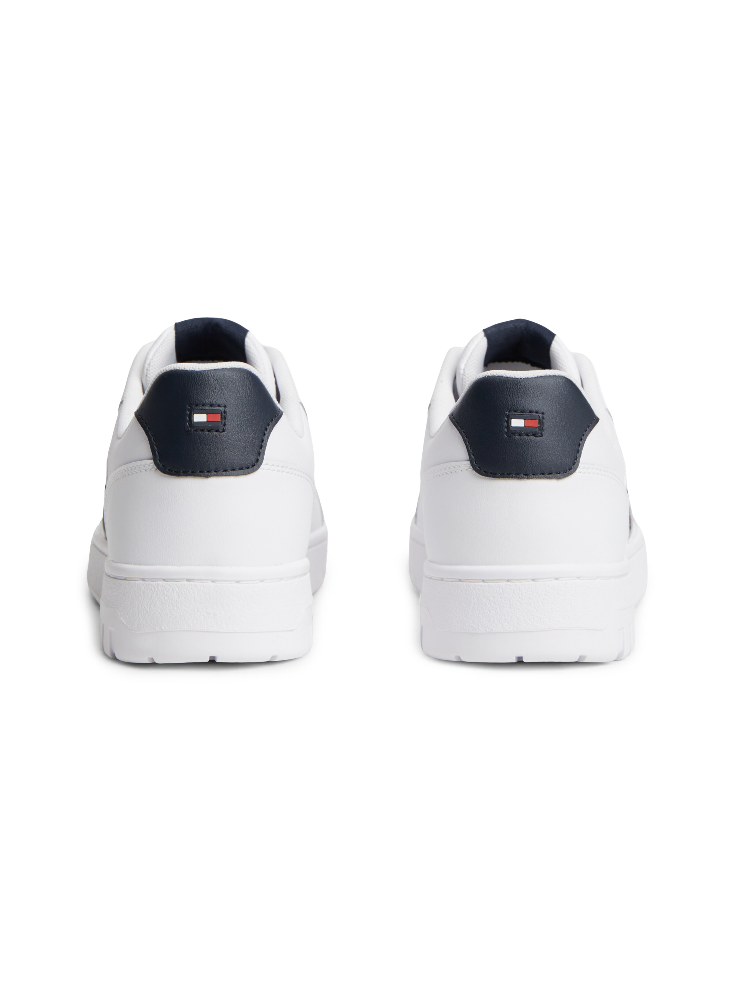 TOMMY HILFIGER Sneaker 'Basket Corporate' in Weiß