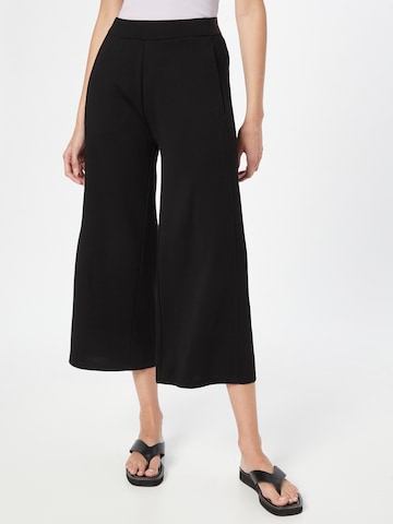 Marc O'Polo Wide leg Pants in Black: front