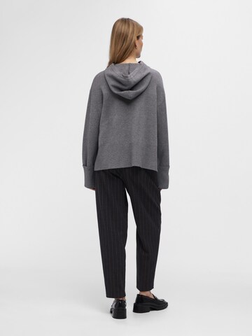 Sweat-shirt 'CARDI' OBJECT en gris