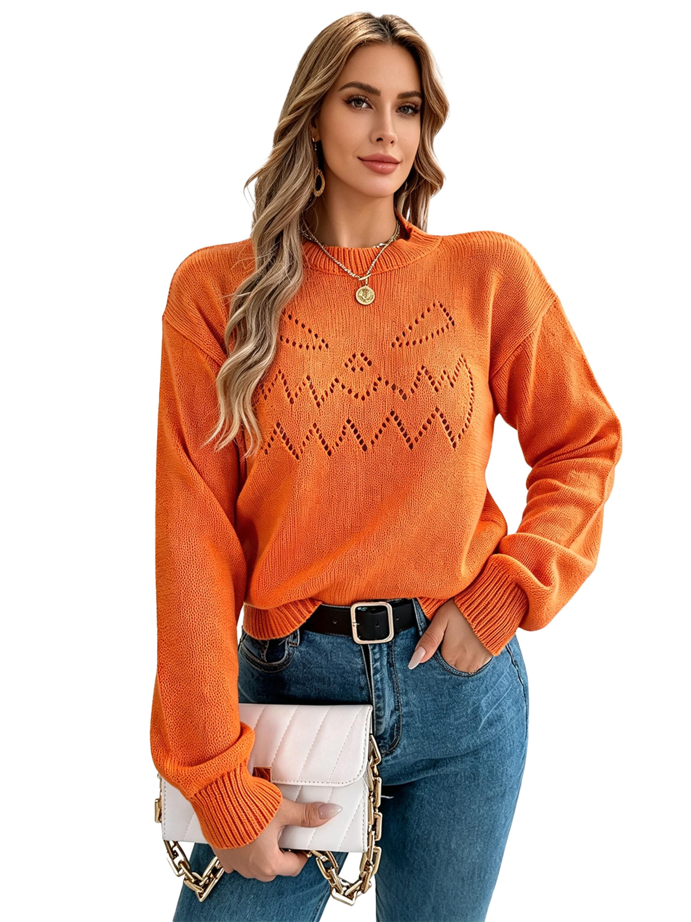 KoJooin Sweater in Orange