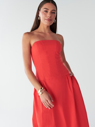 BWLDR Evening dress 'MIA' in Orange red, Item view