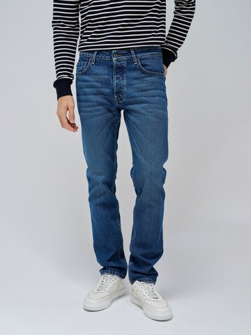 Salsa Jeans Slimfit Jeans in Blauw: voorkant