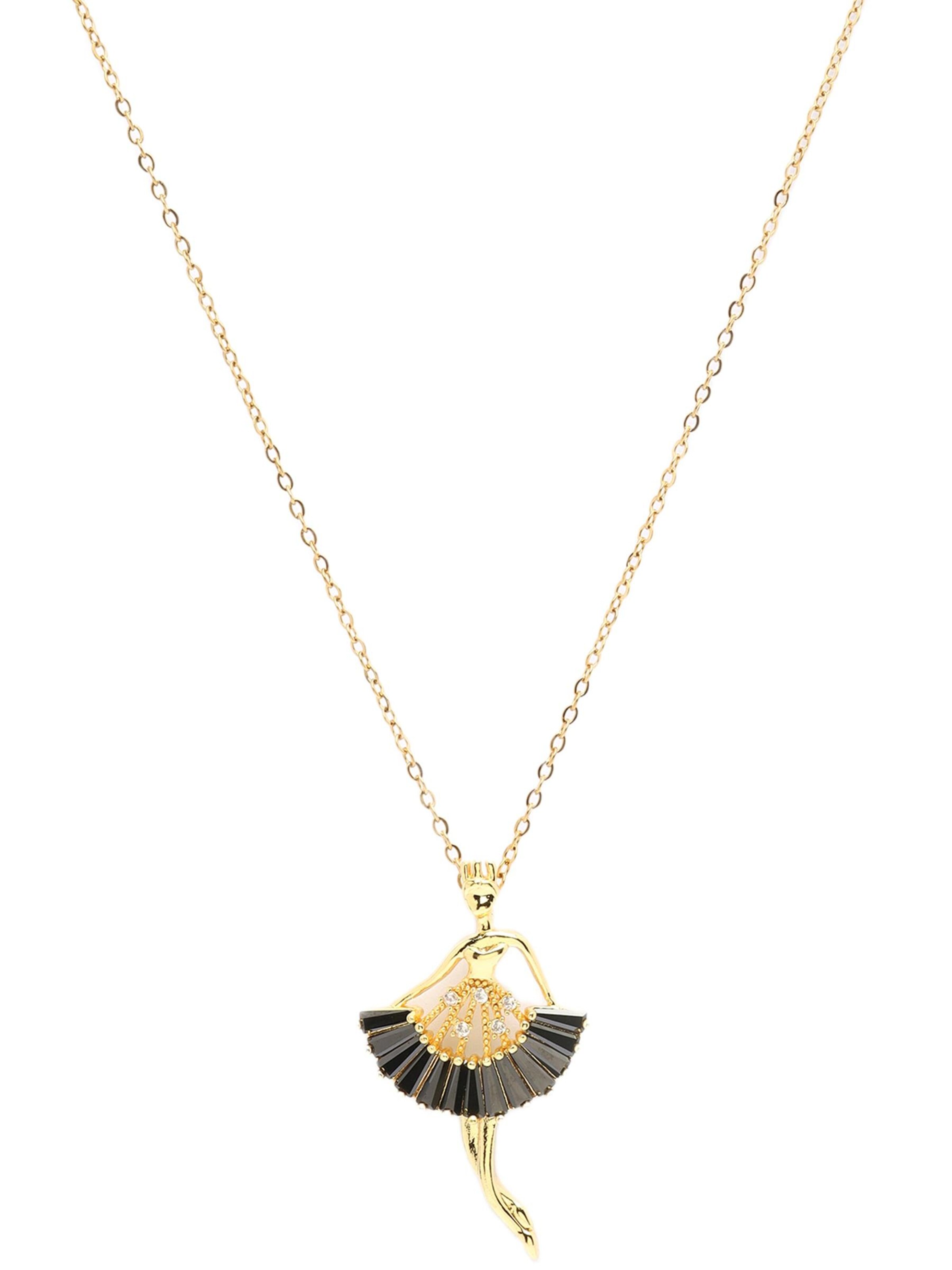 AVANT-GARDE PARIS Ketting 'Claudiaia' in Goud: voorkant