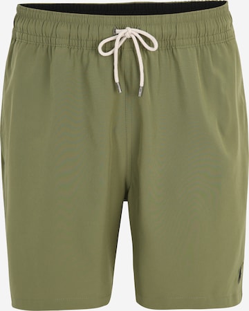 Polo Ralph Lauren - Bermudas 'TRAVELER' en verde: frente