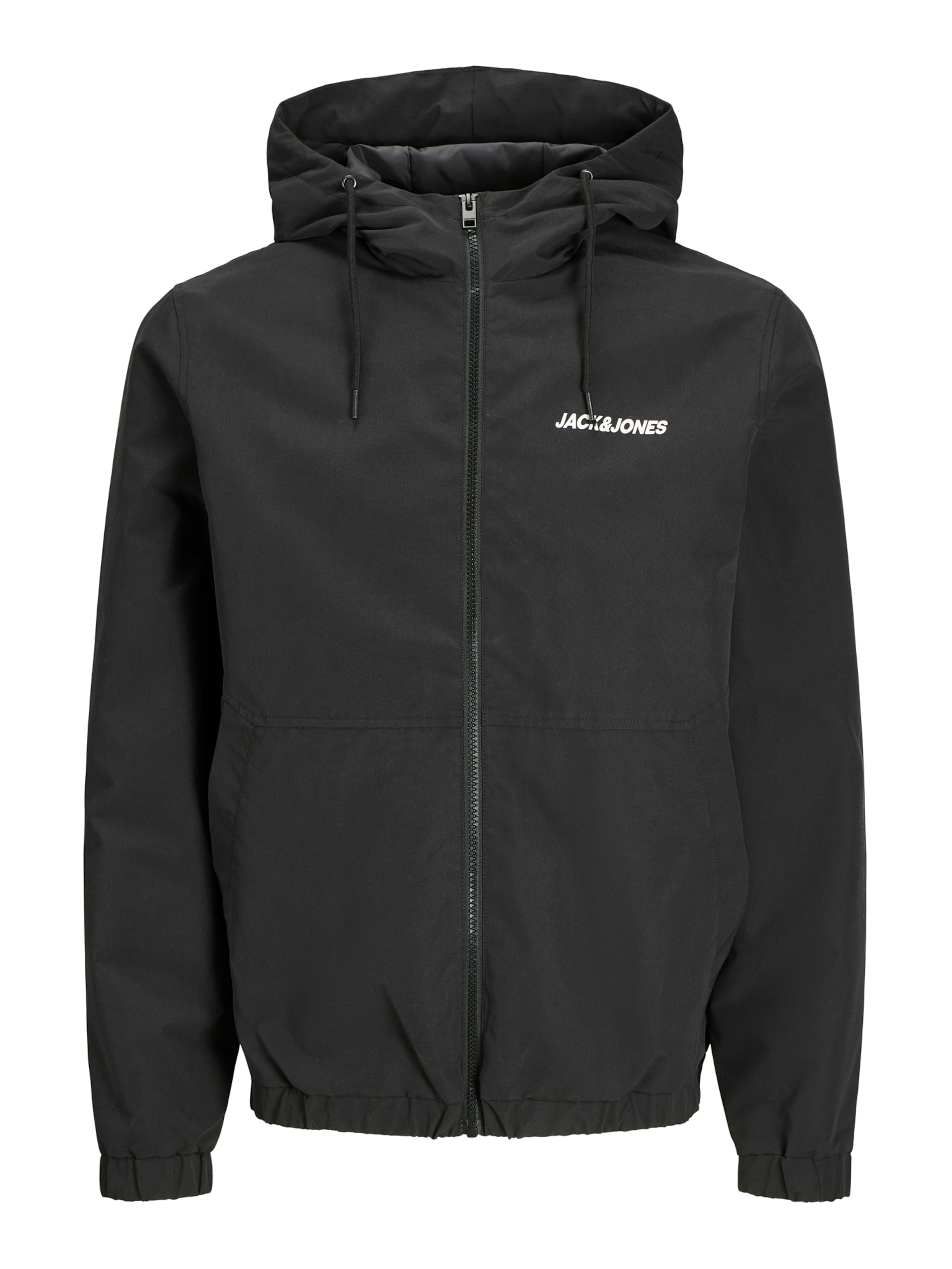 JACK & JONES Between-Season Jacket 'JWHMASH' in Black: front