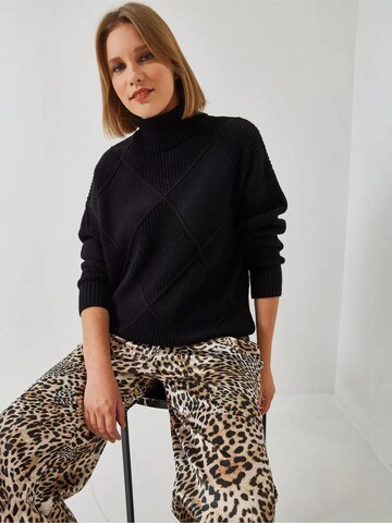 Bianco Lucci - Pullover 'Pullover' em preto