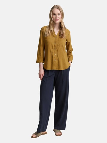 TOM TAILOR Blouse in Geel