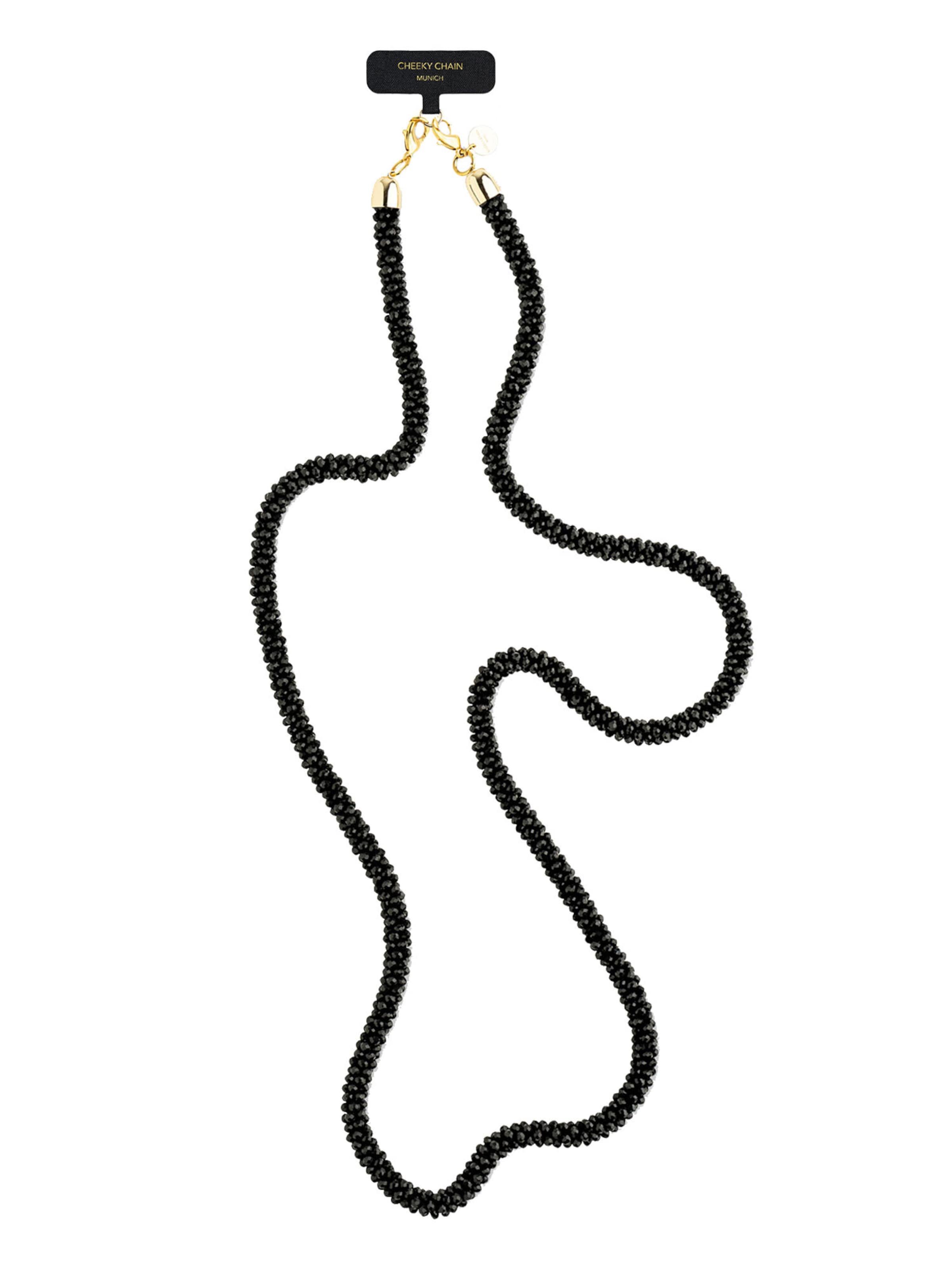 Cheeky Chain Munich Smartphone Case 'Grace' in Black: front