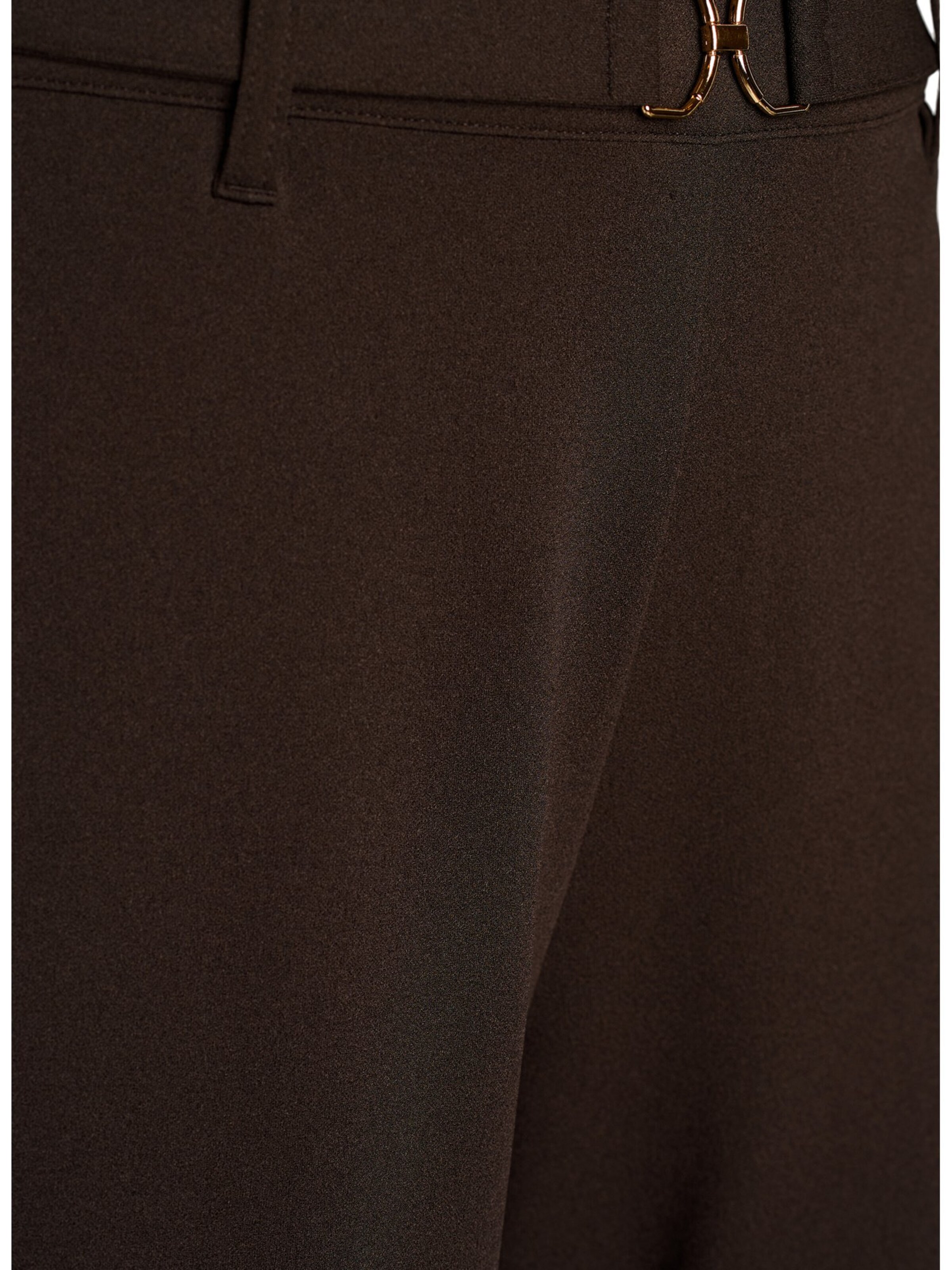 Zizzi Свободный крой Штаны 'Cellie' в Коричневый