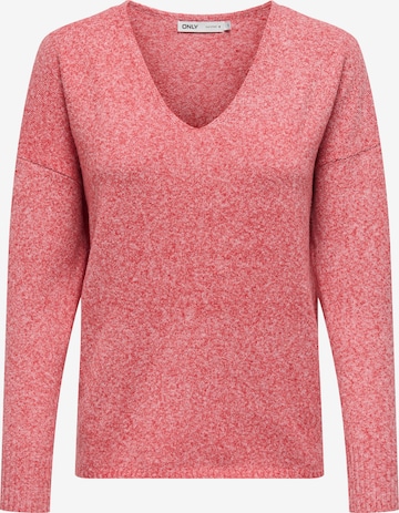ONLY Sweater 'Rica' in Red: front