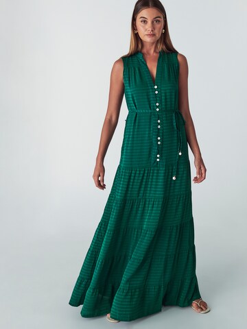Willa Dress 'Nomie' in Green: front