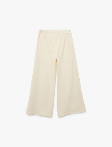 Koton Wide leg Broek in Beige