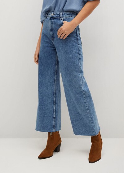 MANGO Kavbojke | moder denim barva, Prikaz modela