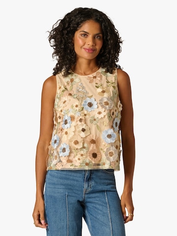 Adrianna Papell Blouse in Beige: front