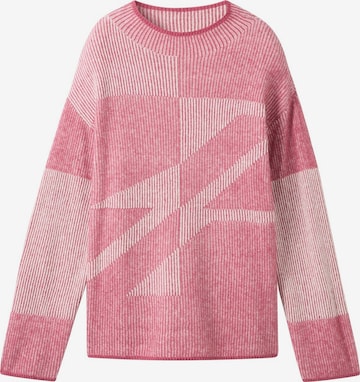 TOM TAILOR Sweater in Pink: front