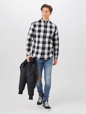 JACK & JONES Skinny Jeans 'Tom' i blå