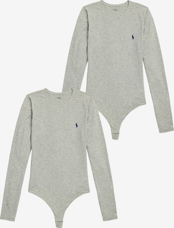 Shirtbody 'Club Cotton' Polo Ralph Lauren en gris : devant