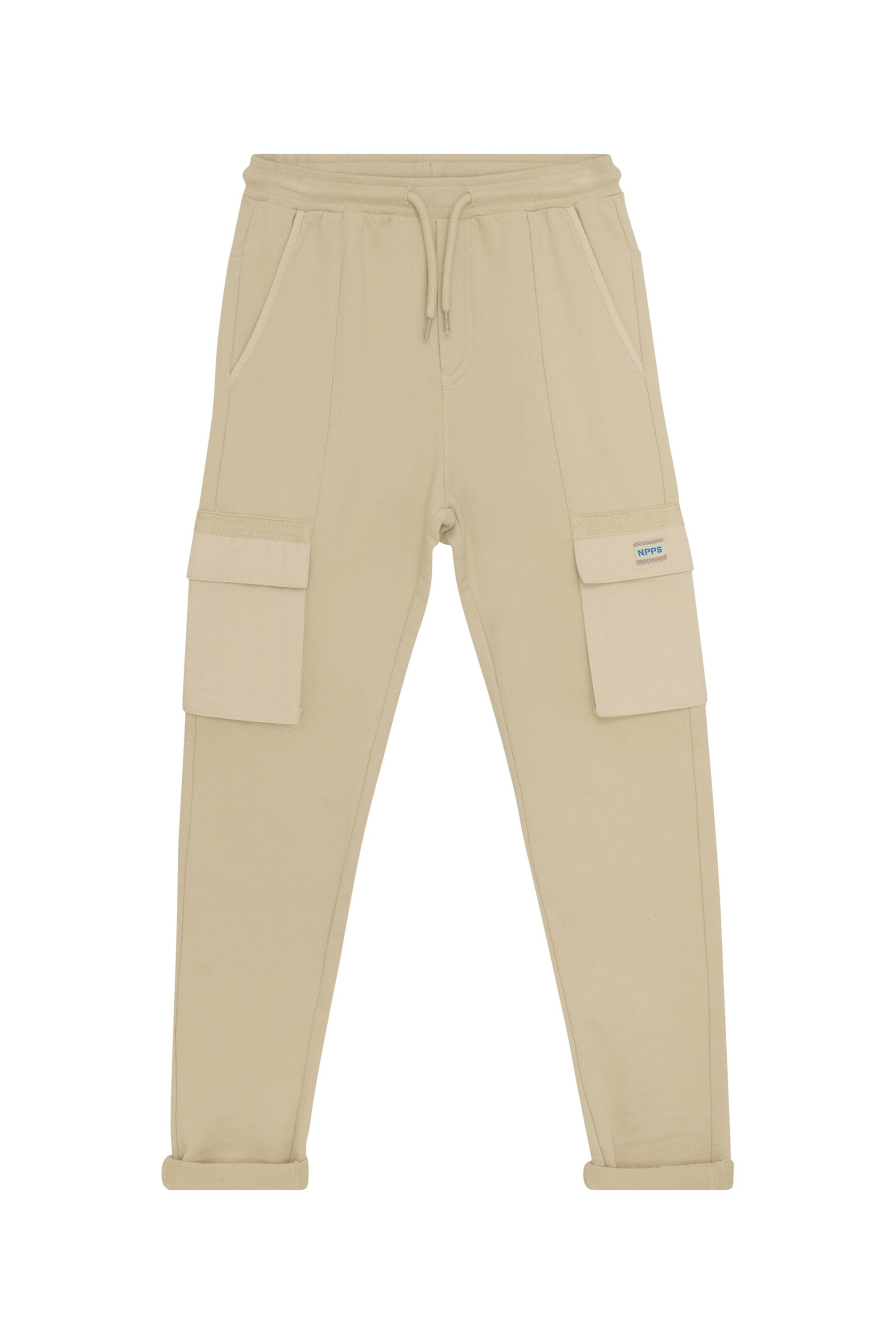 Noppies Regular Broek ' Lilburn ' in Beige: voorkant