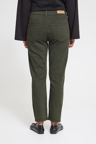 ICHI regular Jeans i grøn
