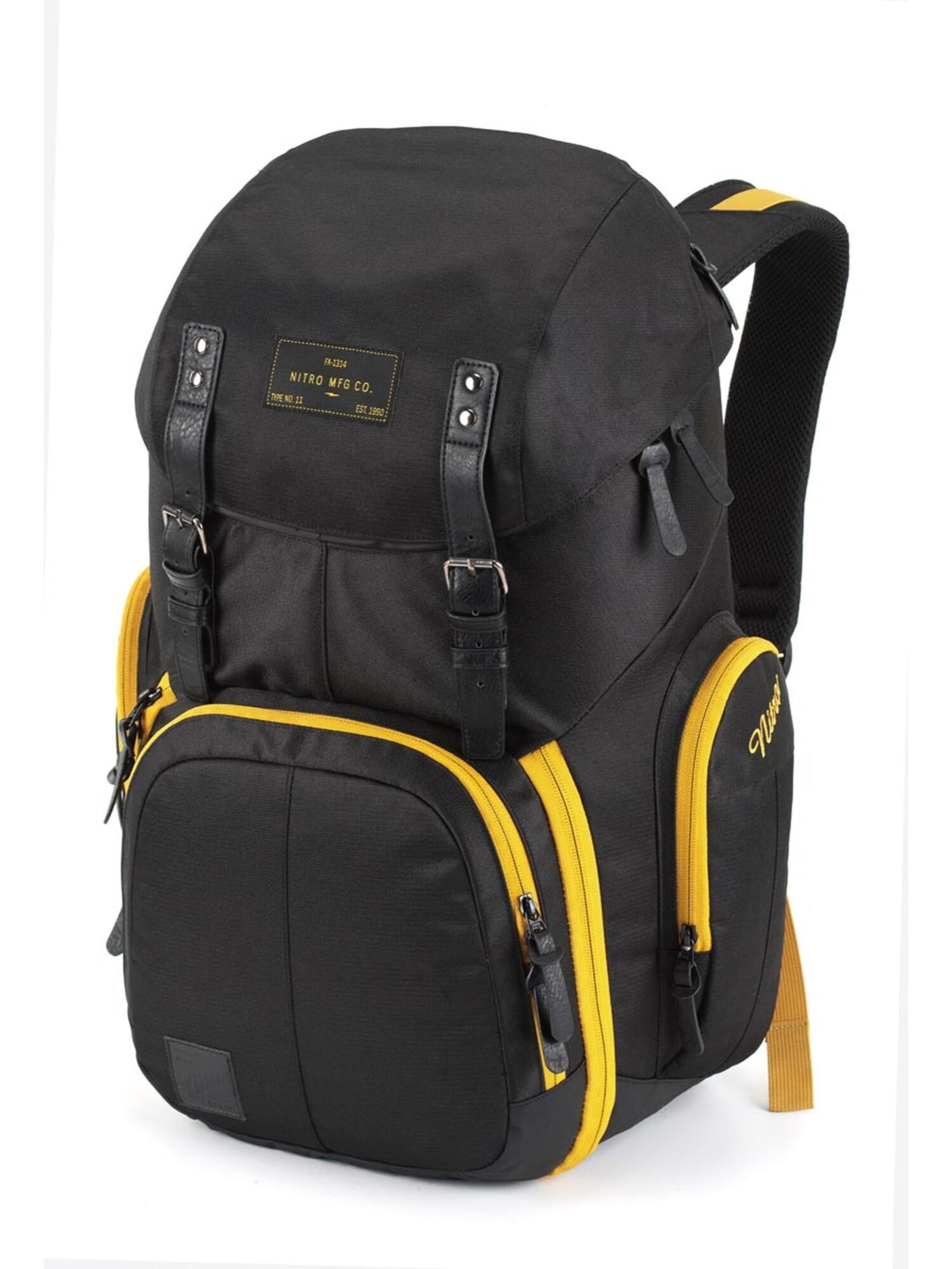 NITRO Rucksack 'WEEKENDER' in Gold: Vorderseite
