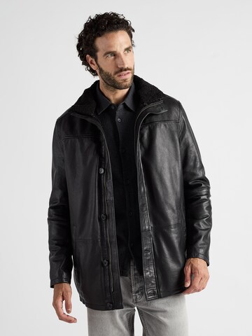 Veste mi-saison JCC en noir : devant