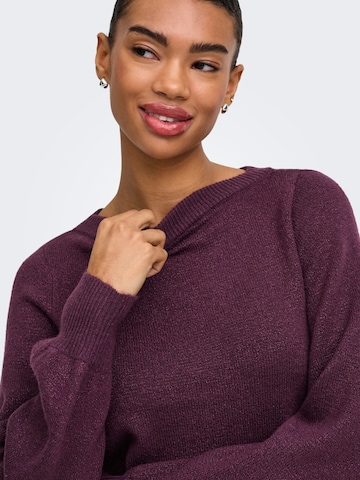 JDY Sweater 'Rue' in Red