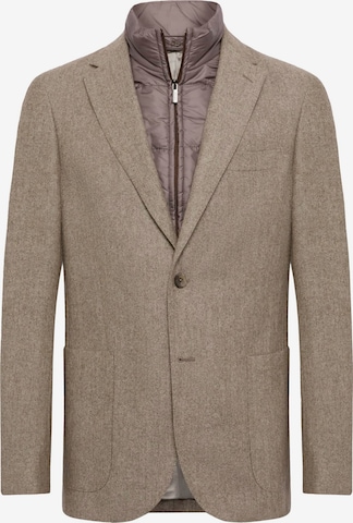 Boggi Milano Regular fit Suit Jacket in Brown: front