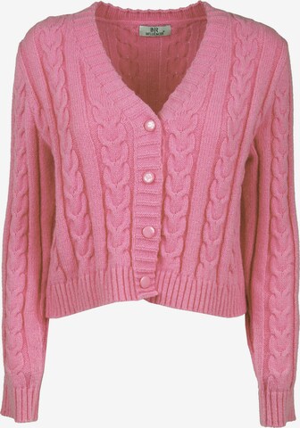 Influencer Knit cardigan in Pink: front