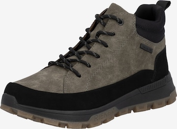 Bottes à lacets Rieker en marron : devant