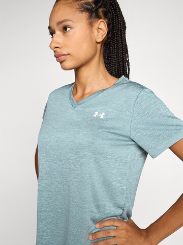Tricou funcțional 'Twist' de la UNDER ARMOUR pe albastru