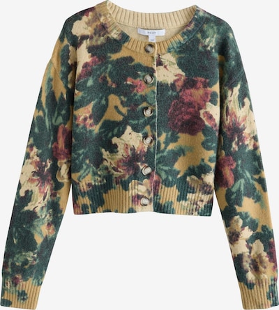 Next Kardigan u zeleno smeđa / zelena / tamno zelena / boja vina, Pregled proizvoda