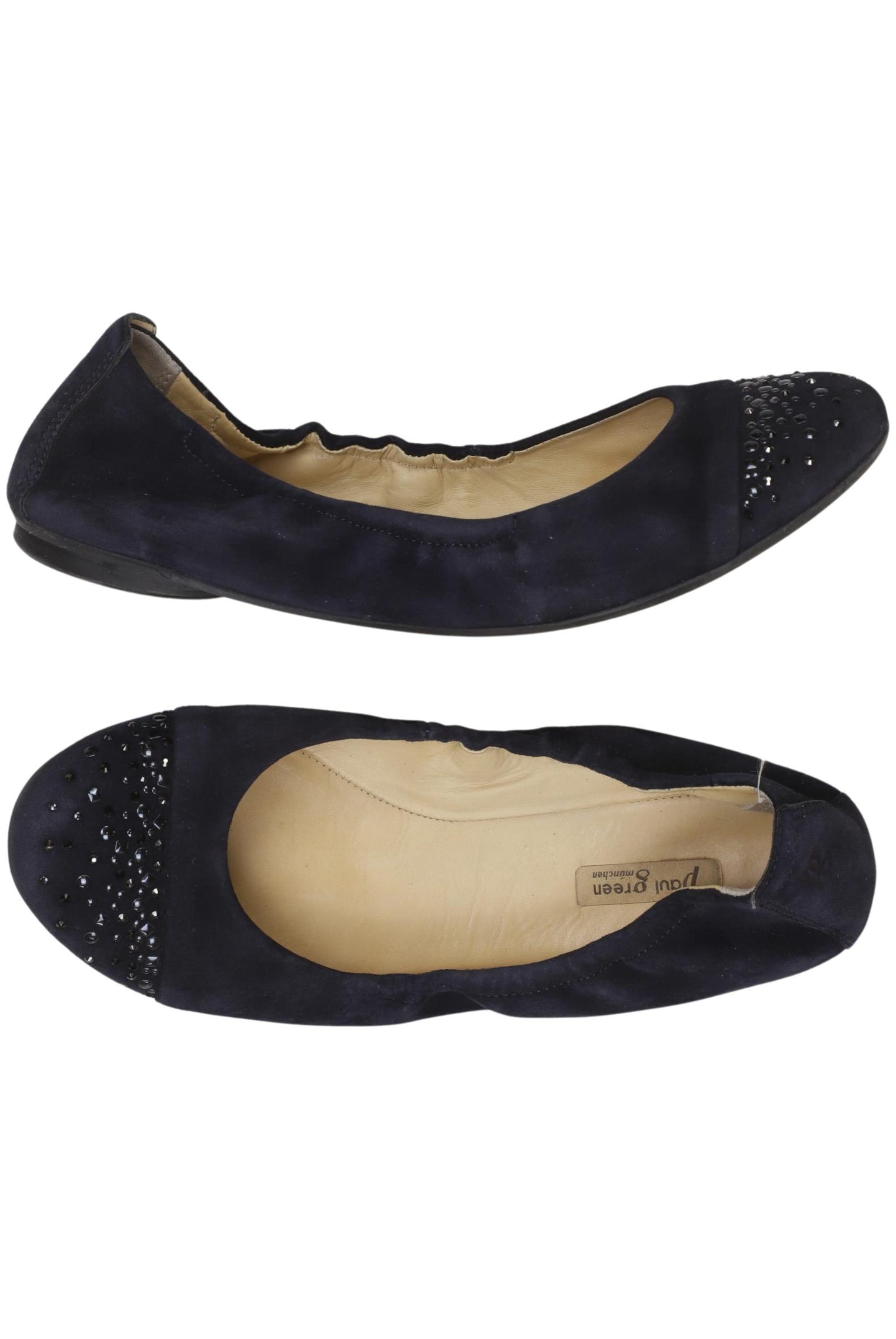 Paul Green Flats & Loafers in 39 in Blue: front