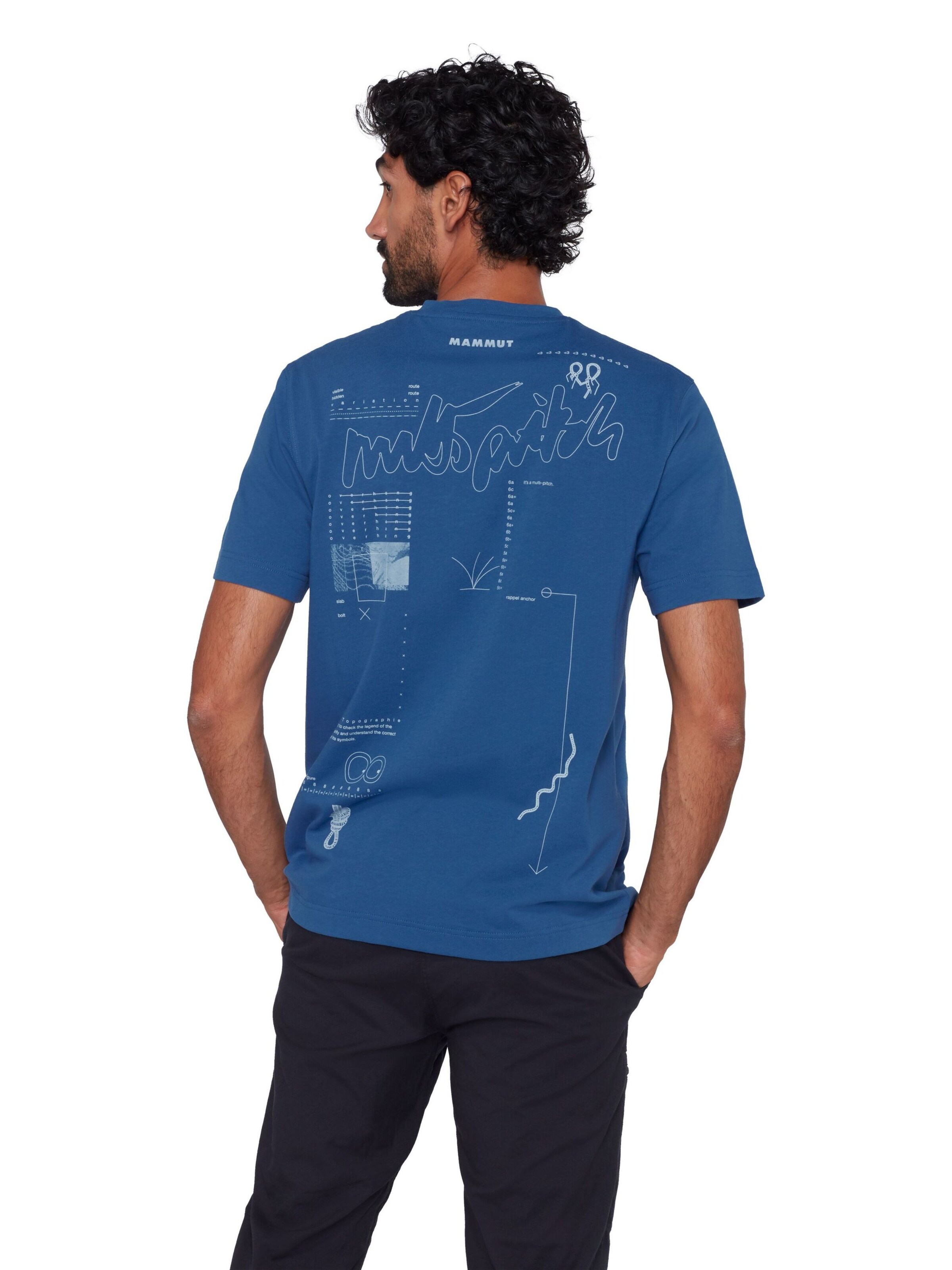 MAMMUT Performance Shirt in Blue
