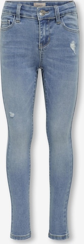 KIDS ONLY Skinny Jeans in Blauw: voorkant