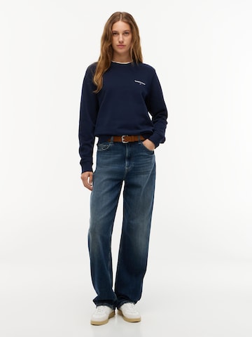 Felpa di Tommy Jeans in blu