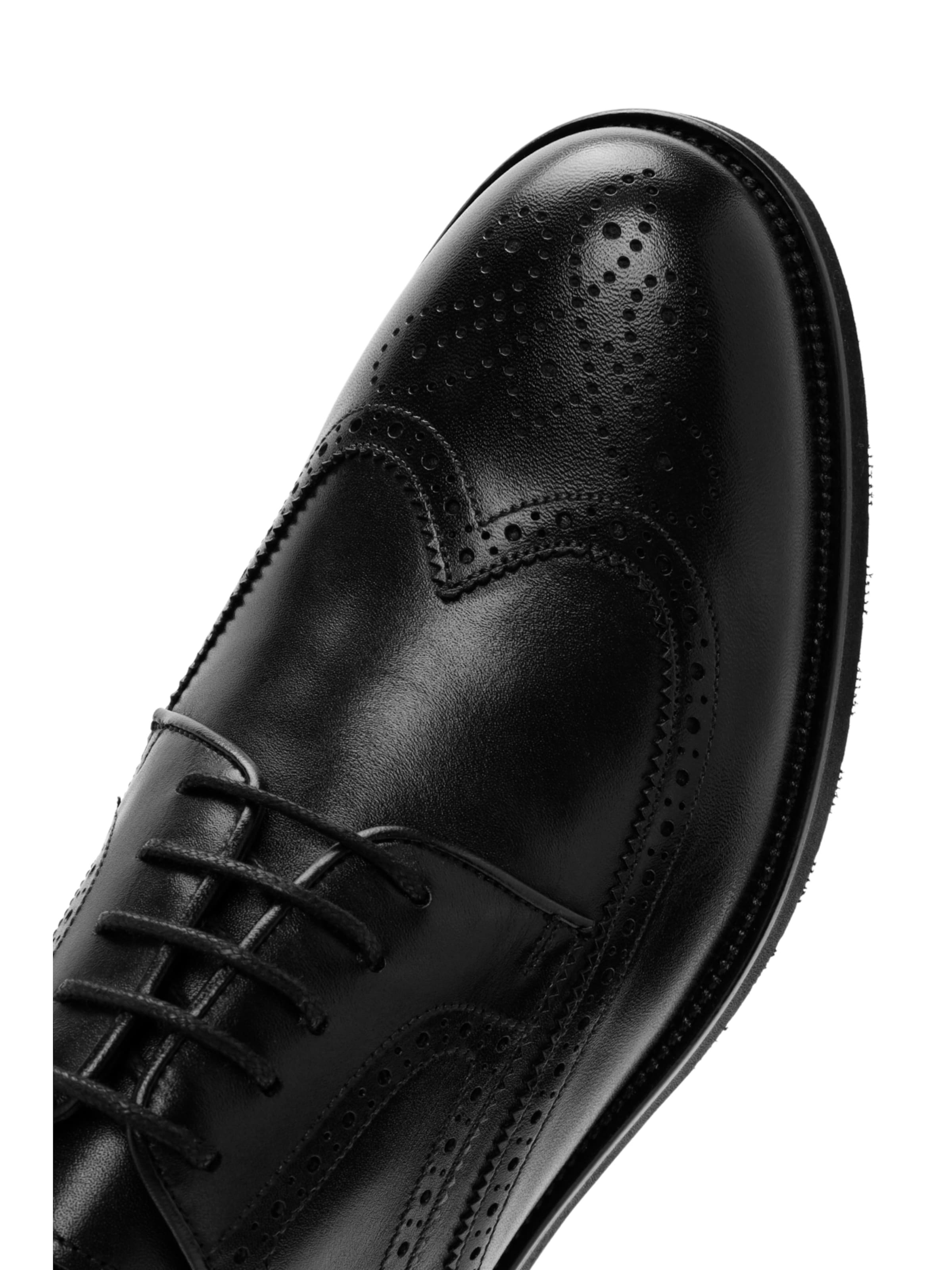 Scarpa stringata di Derimod in nero