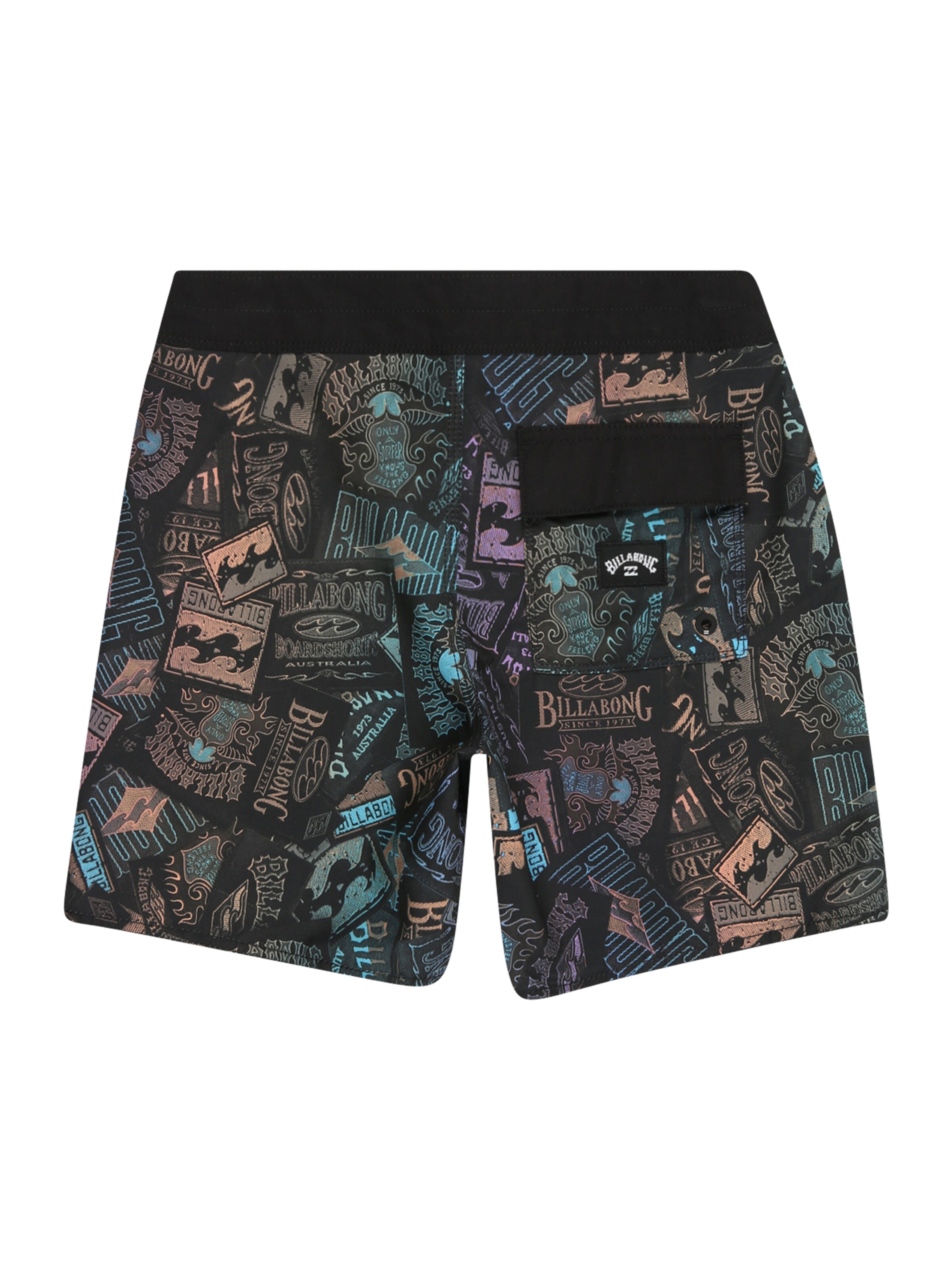 BILLABONG - Moda de baño deportiva 'Sundays' en negro